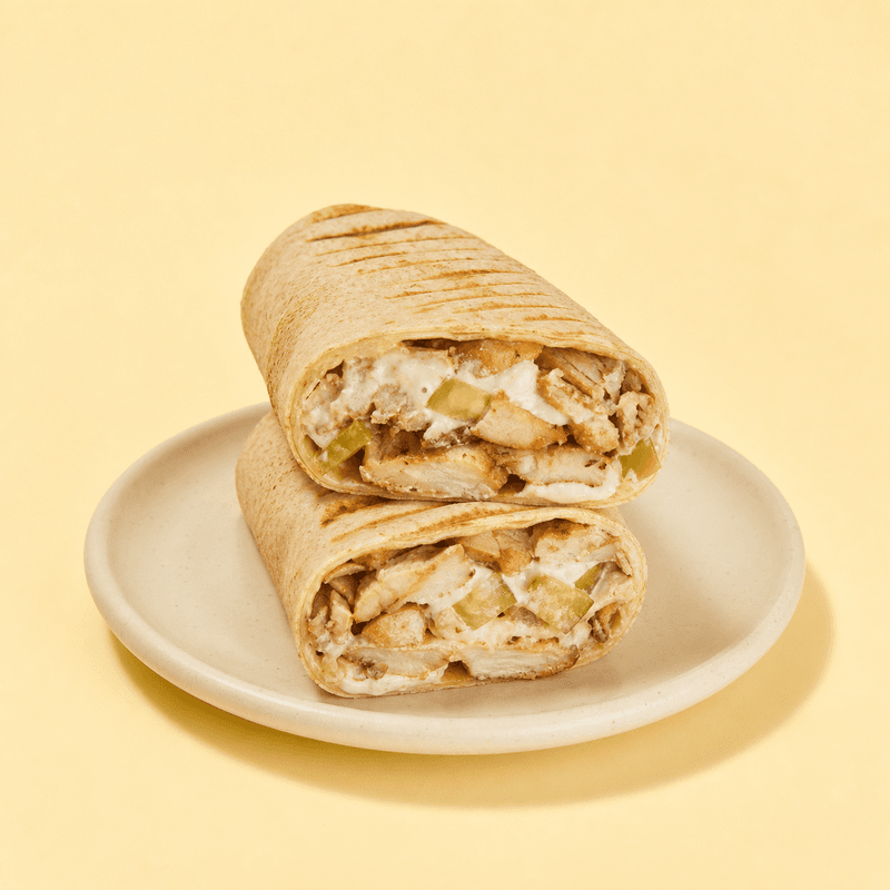 chicken shawarma wrap